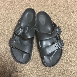 Black Birkenstocks size 12.5